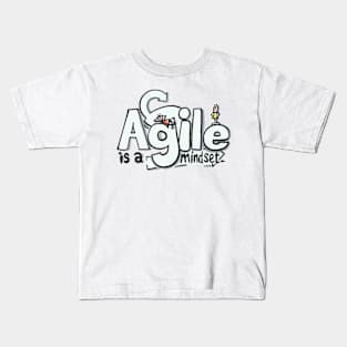 Agile is a Mindset Kids T-Shirt